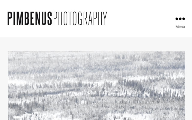 Website Pim Benus Photography